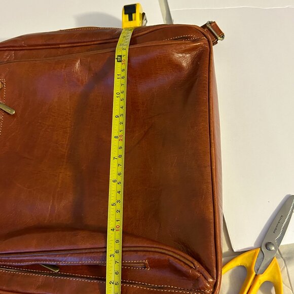 Leather laptop back pack - Picture 11 of 11